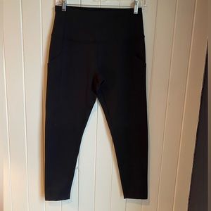 Zella Daily Pocket Leggings, Black, Size Medium